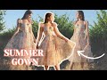 I Made a Gown for Summer! Bustier Bodice Princess Dress DIY
