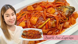 Restaurant Style Sweet & Sour Lapu-lapu | Easy follow recipe | By Connh Cruz