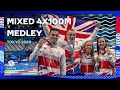 SWIMMING GOLD for Britain in FIRST EVER MIXED GENDER RACE | Tokyo 2020 Olympic Games | Medal Moments