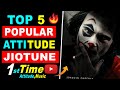 Top 5 Popular Attitude Jio Tune | Attitude Jiotune | Top 5 Attitude Jio Tune | Best Jiotune Of March