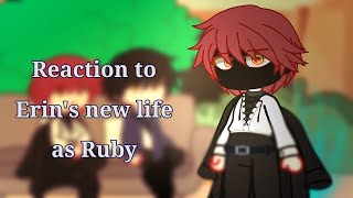 I'm Being raised by Villains reacts to Eren's new life as Ruby • Manhwa