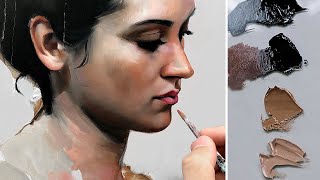 OIL PAINTING PROCESS || "Valkyrie"