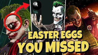 MORTAL KOMBAT 11 ALL EASTER EGGS YOU MISSED! Joker All Easter Eggs