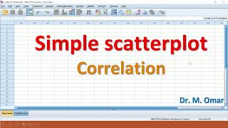 Simple Scatterplot in SPSS part 2