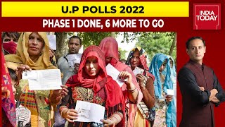 U.P Polls 2022: Phase 1 Done, 6 More To Go! Who Has The Edge Now? | Newstrack With Rahul Kanwal