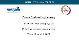 Power System Engineering: Week 11
