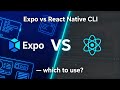 Expo vs React Native CLI — Which Should You Use in 2025? 🤔