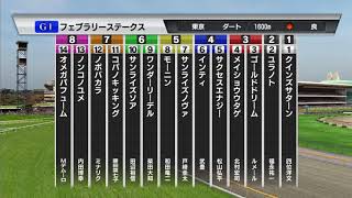 【フェブラリーステークス】シミュレーション