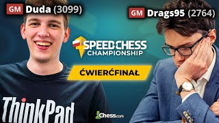 GM Jan-Krzysztof Duda vs. GM Kamil Dragun! | Speed Chess Championship Poland | ĆWIERĆFINAŁ