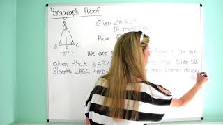 Paragraph Proof Practice 1