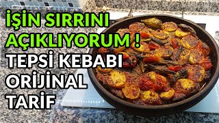 İşin Sırrını Açıklıyorum ! Antakya Tepsi Kebabı Orijinal Tarif