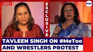 "#MeToo has died" I Tavleen Singh on being a critic of #Metoo I  Barkha Dutt I Wrestlers Protests