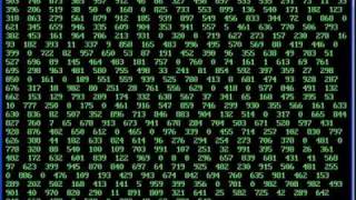 The matrix on qbasic