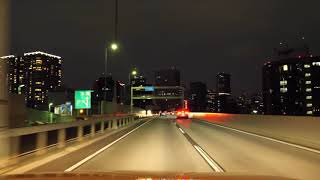 Tokyo night drive 東京 晴海 豊洲IC 2020