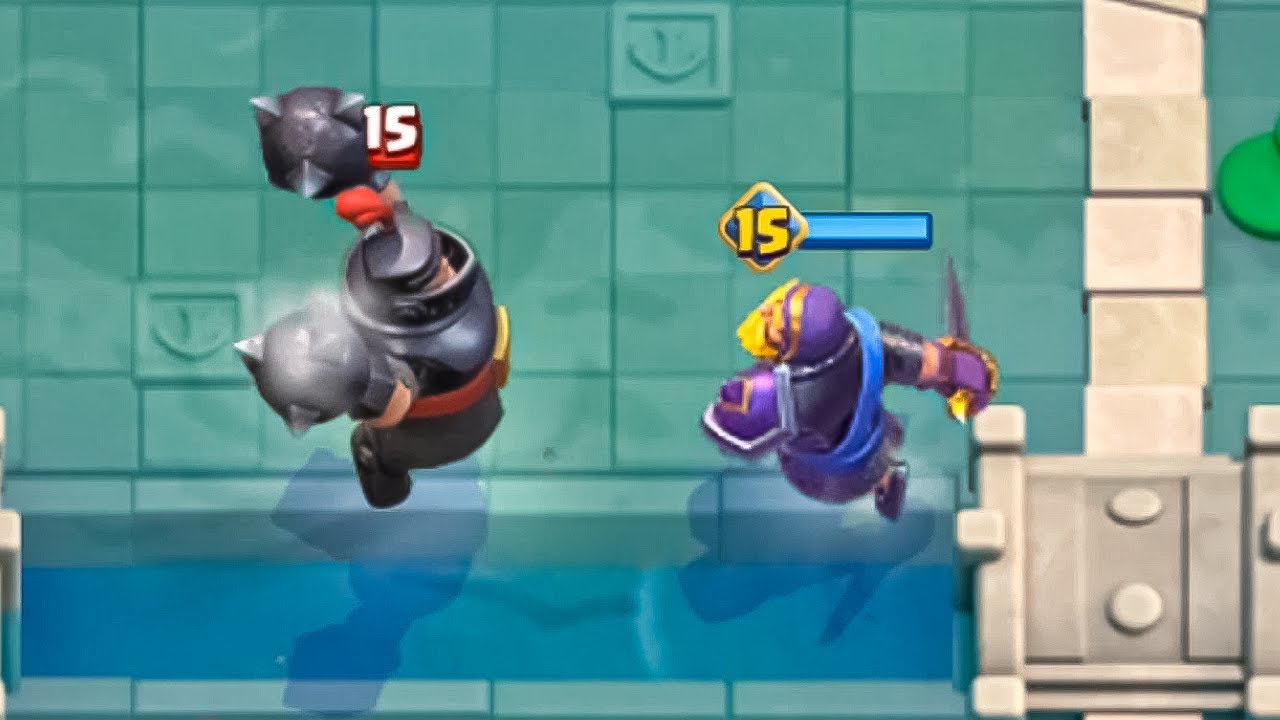 Knight Evolution Vs Mega Knight Youtube