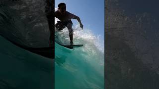 Skimboarder Wraps Massive Wave!!! Don’t Fear when you’re slotted!