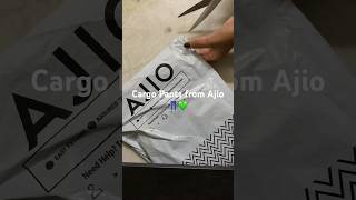 Cargo Pants from Ajio #ajio #cargo #jeans #highwaistedjeans #trending #shorts #haul #unboxing l