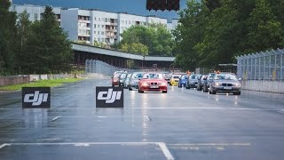 Largest parade of BMW cars. \