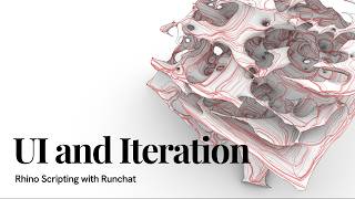 Rhino Scripting - Generative Design UI and Iteration