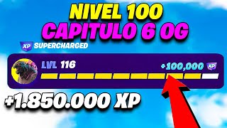 [MAPA de XP] Como *SUBIR RAPIDO DE NIVEL* en FORTNITE *BUG de EXPERIENCIA* Capítulo 6 Temporada 1 OG