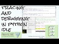 Debug and tracing in Python; Practice links! Problem Solving with Python Ch 2 Debugging