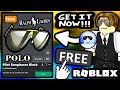 FREE ACCESSORY! HOW TO GET Ralph Lauren Pilot Shield Sunglasses Black! (ROBLOX WINTER ESCAPE EVENT)