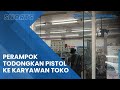 2 Perampok Todongkan Pistol dan Siram Bensin ke Karyawan Minimarket