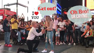 MARRIAGE PROPOSAL ❤ GONE WRONG 😢 !! SHE SAID GET OUT !!😰🤯