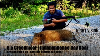 123gr Absolute Hammer Hunter Bullet | 6.5 Creedmoor | Independence Day Boar | Halo X-35