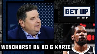 Kevin Durant's thoughts on Kyrie Irving 'is the unknown factor in this' - Brian Windhorst | Get Up