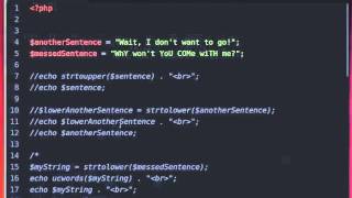 PHP String Functions (Part 3/3)