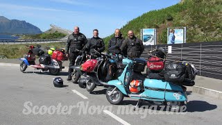 Touring Norway on Classic Lambretta Scooters