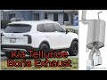 Kia Telluride Borla Exhaust Installed