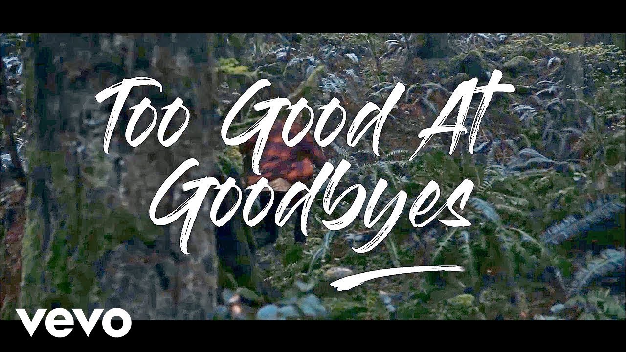Sam Smith Too Good At Goodbyes Lyrics Lyric Video Live