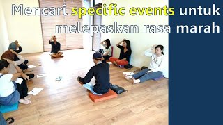 MENCARI SPECIFIC EVENTS UNTUK MELEPASKAN RASA MARAH | SESI GROUP HYPNOTHERAPY