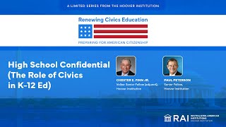 High School Confidential (The Role of Civics in K-12 Ed) | Renewing Civics Education