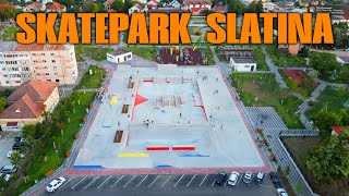 Prezentare Skatepark Slatina / 3.602 metri pătrați utili