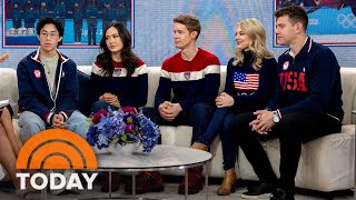 US Olympic figure skaters talk getting gold 2 years after Beijing