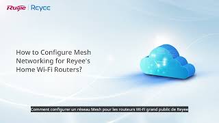 How-To | Comment configurer un réseau Mesh pour les routeurs Wi Fi grand public de Reyee