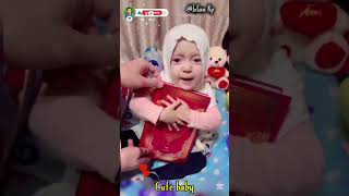 Pehla kalma tayyab 🕌☪️❤ Babies reacting Quran #cute #islamicshorts