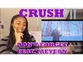 Crush "Don't Forget feat Taeyeon" MV Reaction