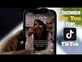 How To- Reset and Customize TikTok For You Page [FYP]