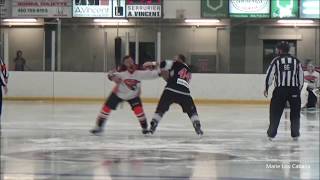 # 44 David Duhamel vs # 16 Luc Leclair