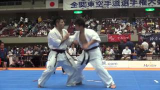 【新極真会】第21回全関東空手道選手権大会　軽量級　準々決勝2   SHINKYOKUSHINKAI KARATE