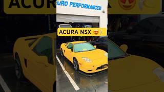 2005 Acura NSX Banana Yellow 🍌#nsx#acura #honda #vtec #jdm #midengine #hondita #fyp #supercar