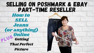 HOW TO SELL ON POSHMARK AND EBAY | SELLING JEANS ONLINE