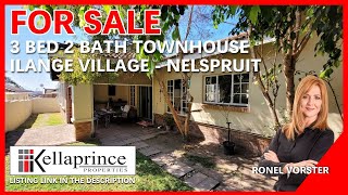 KELLAPRINCE PROPERTIES - 3 Bedroom Townhouse For Sale in West Acres Ext 40 - NELSPRUIT