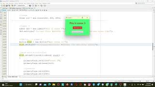 Java FX Multiple Scenes + CSS Styling