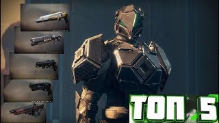 Destiny 2 НОВИЧКИ! ТОП-5 оружия ПВЕ бесплатной версии (Легендарка)