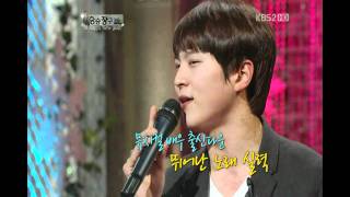 110104 Joo Won sings on Win Win